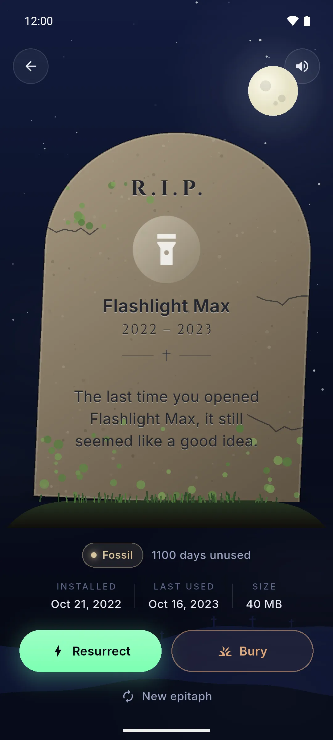 Screenshot 2 · RIP Apps
