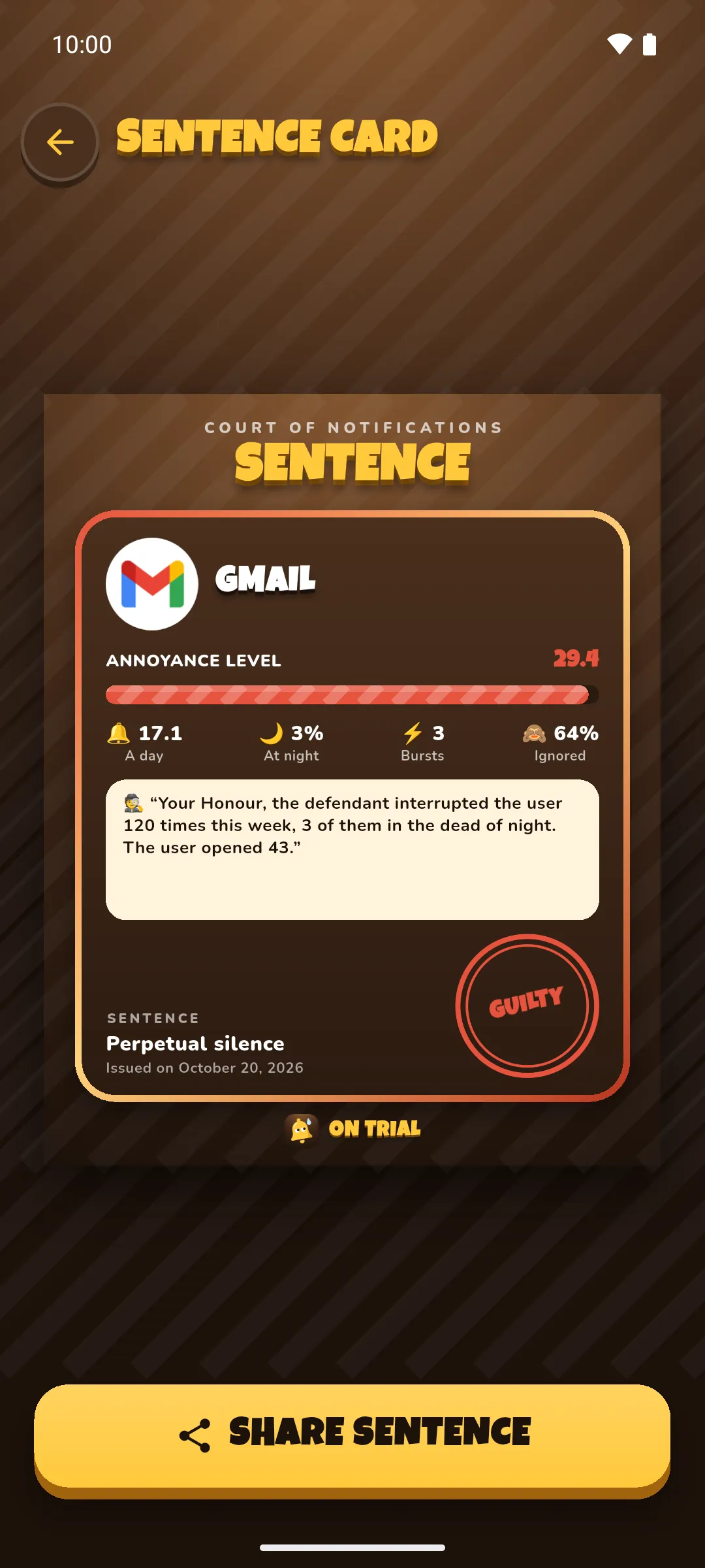 Screenshot 5 · On Trial